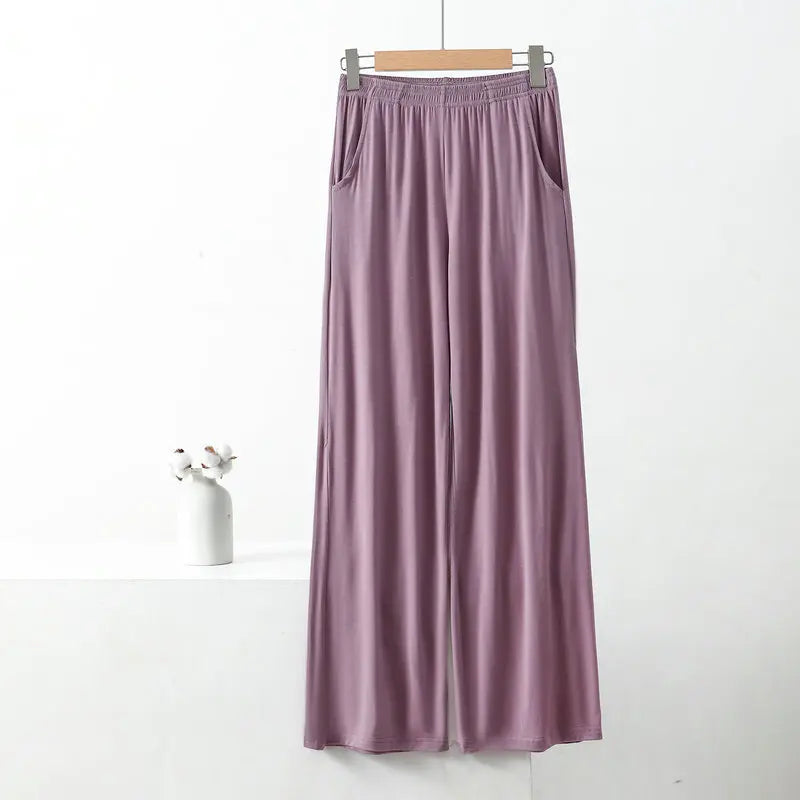 VALORIA | Women’s lightweight wide leg casual pants with breathable fabric