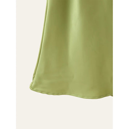 VALORIA | Women’s luxurious satin backless maxi dress for weddings and evening 