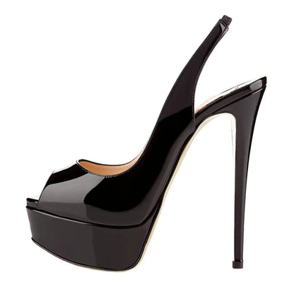 VALORIA | Women’s modern platform high heel sandals glamorous party style