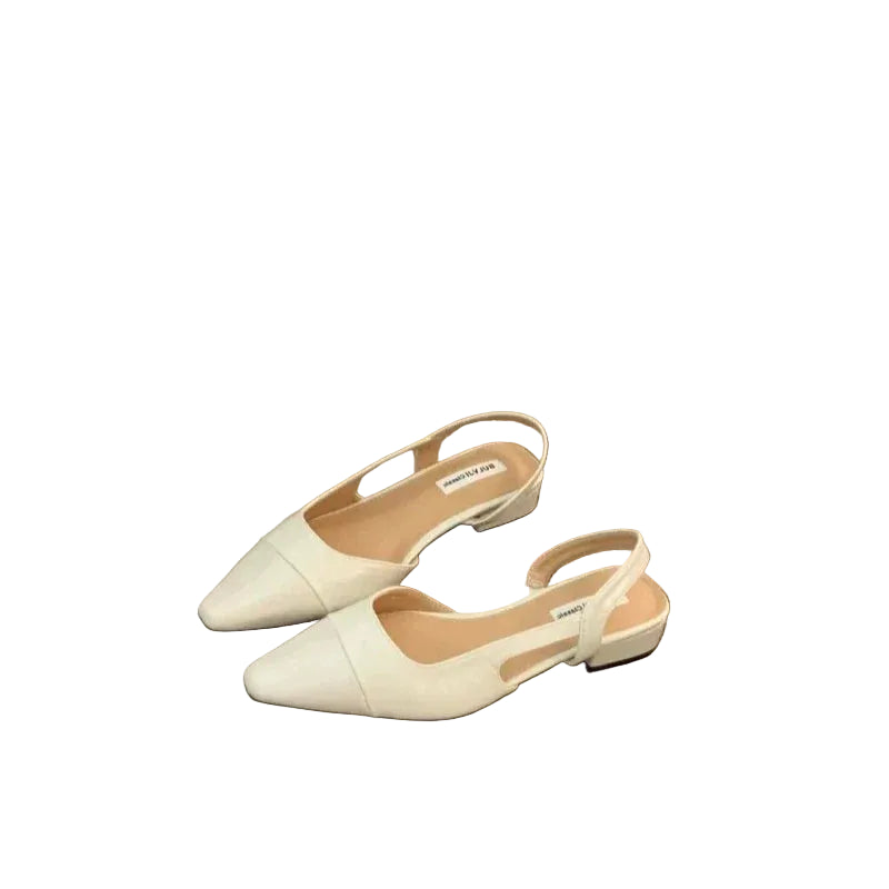 VALORIA | Women’s modern pointed-toe low heel sandals versatile fashion style