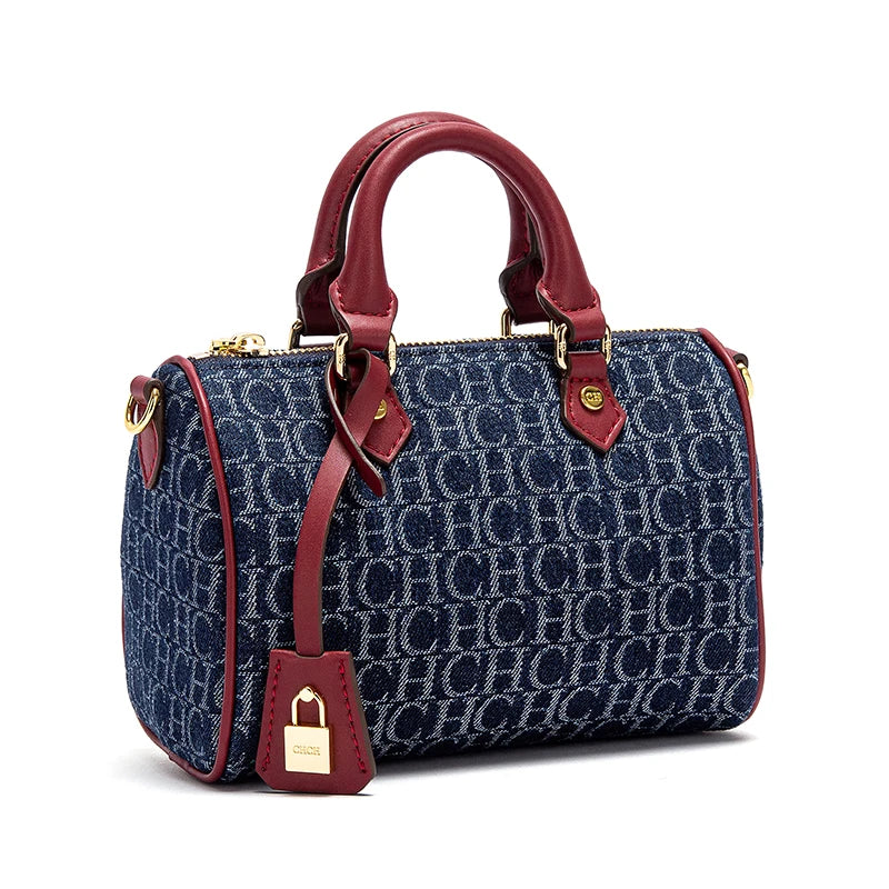 VALORIA | Women’s patchwork pillow shoulder bag soft padded design