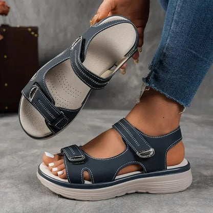 VALORIA | Women’s platform outdoor sandals lightweight adventure design