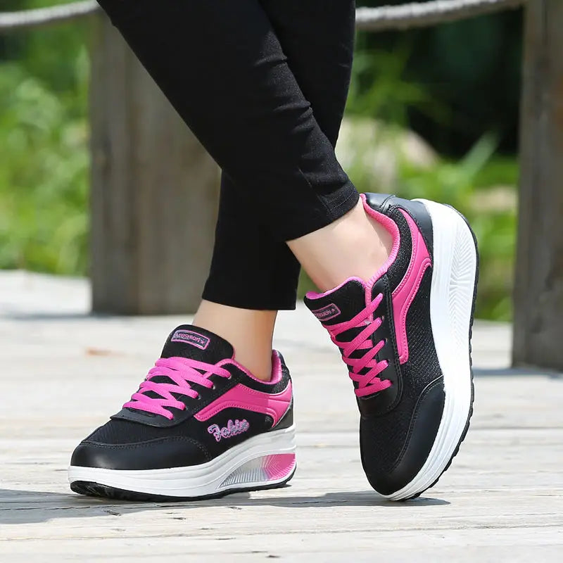 VALORIA | Women’s platform walking sneakers