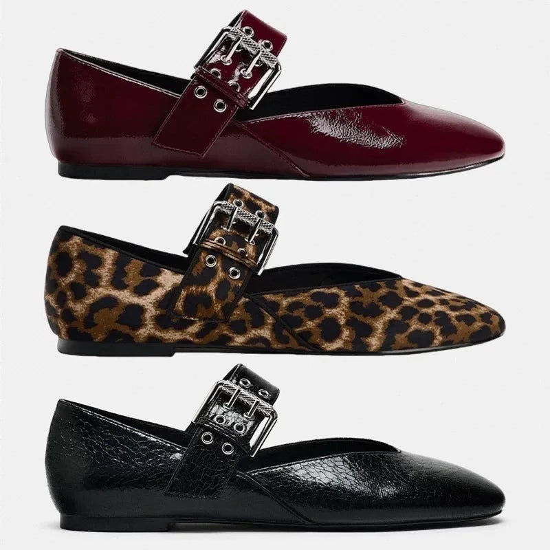 VALORIA | Women’s pointed-toe ballet loafers elegant everyday design