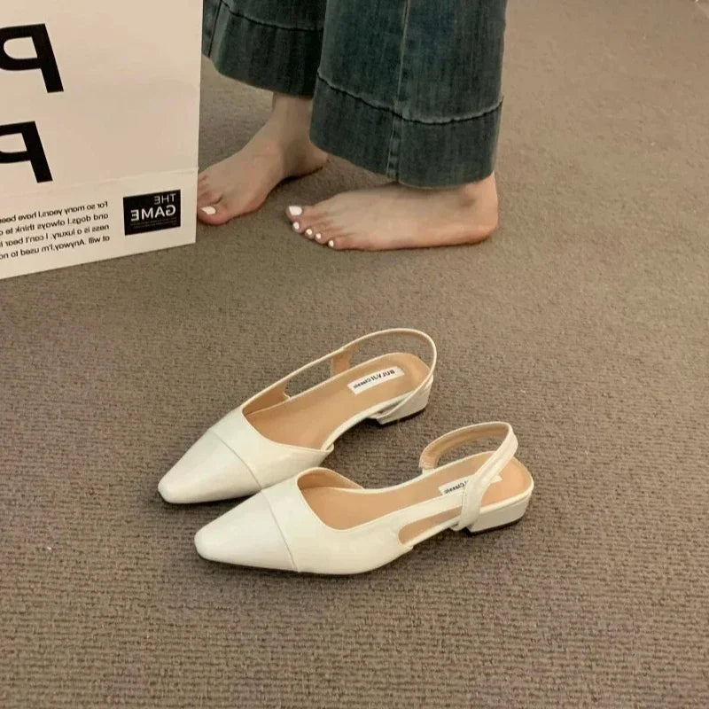 VALORIA | Women’s pointed-toe low heel sandals