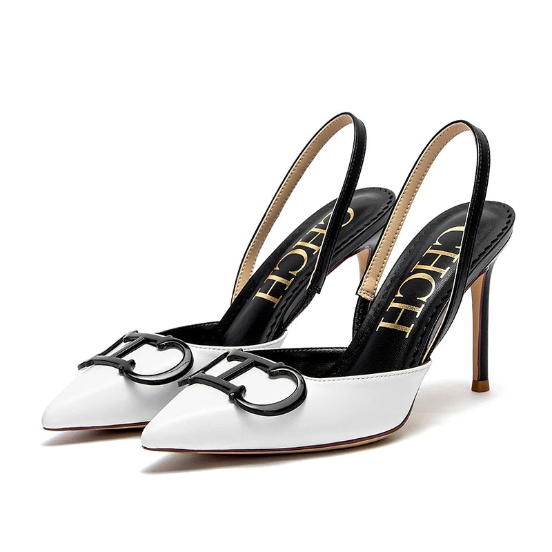 VALORIA | Women’s pointed toe strappy heels elegant fashion design