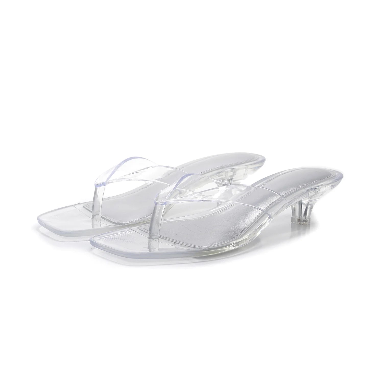 VALORIA | Women’s premium crystal square toe flip flops for casual and dressy occasions