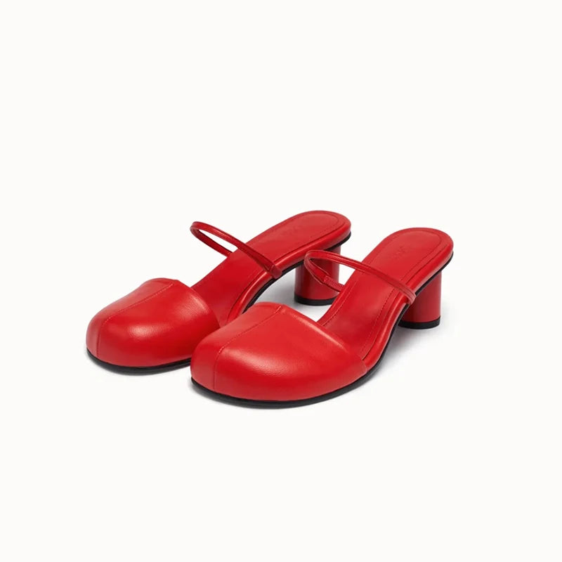 VALORIA | Women’s premium elegant mule slides refined feminine style