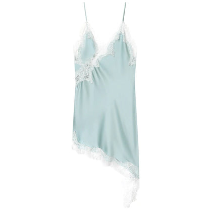 VALORIA | Women’s premium lace asymmetric slip dress with flattering silhouette