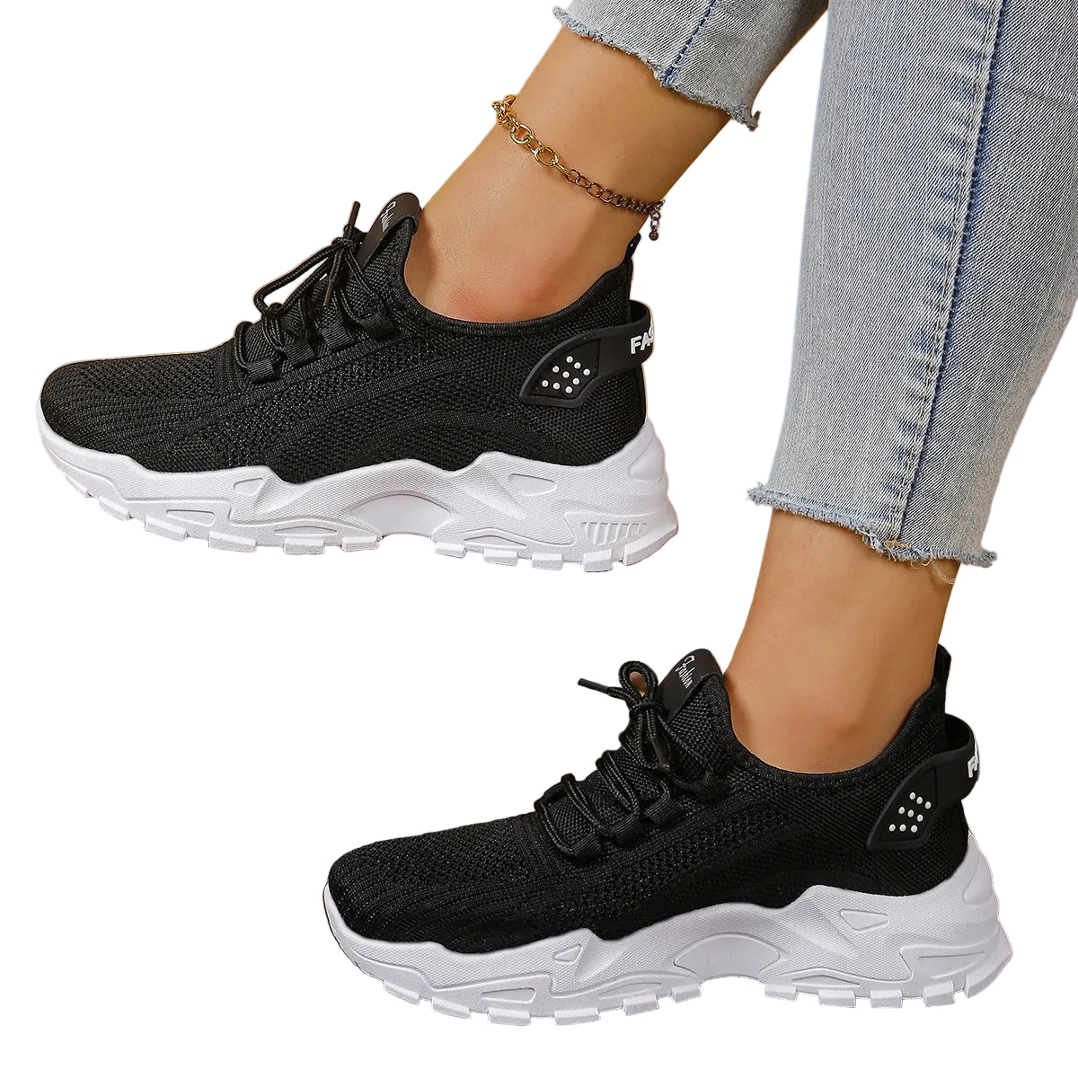VALORIA | Women’s premium mesh walking sneakers with cushioned support