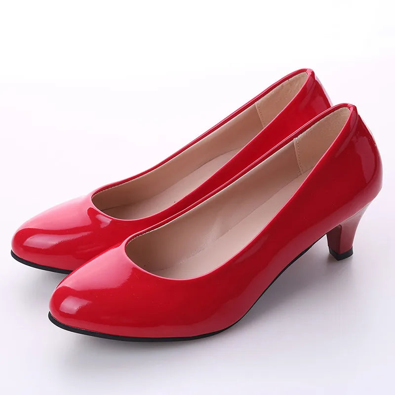 VALORIA | Women’s premium mid-heel office pumps refined classic silhouette