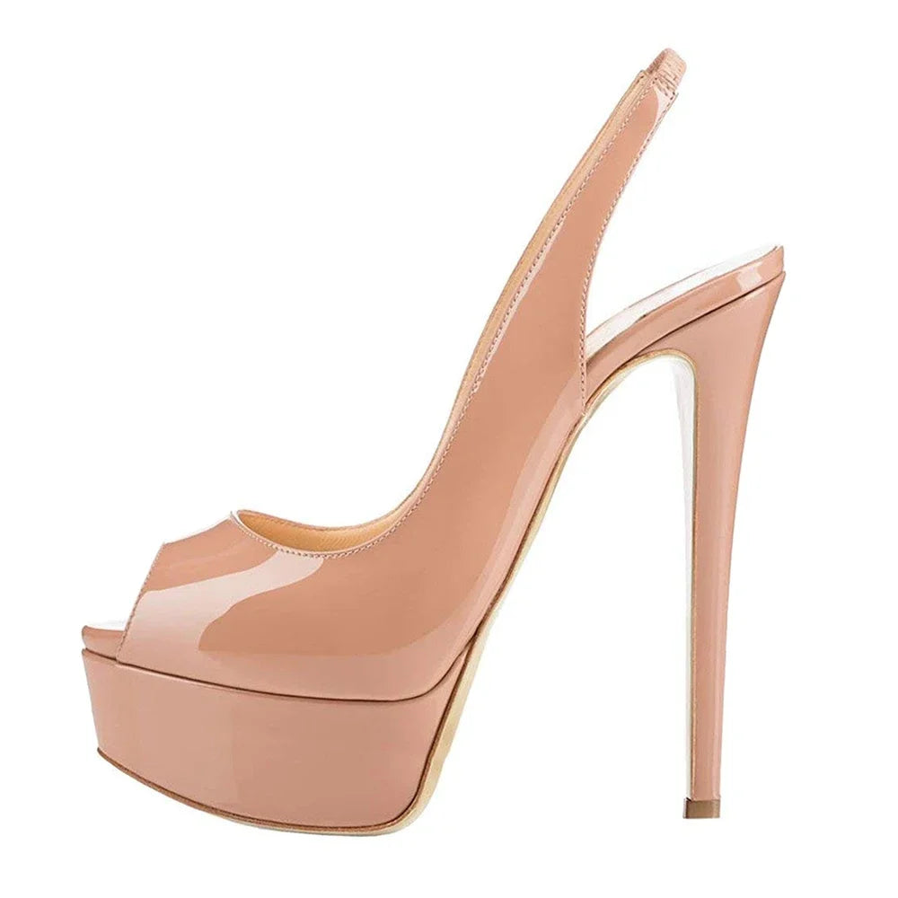 VALORIA | Women’s premium platform high heel sandals comfortable platform support