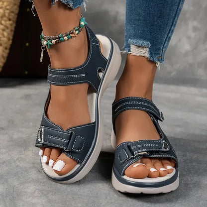 VALORIA | Women’s premium platform outdoor sandals durable all-terrain construction