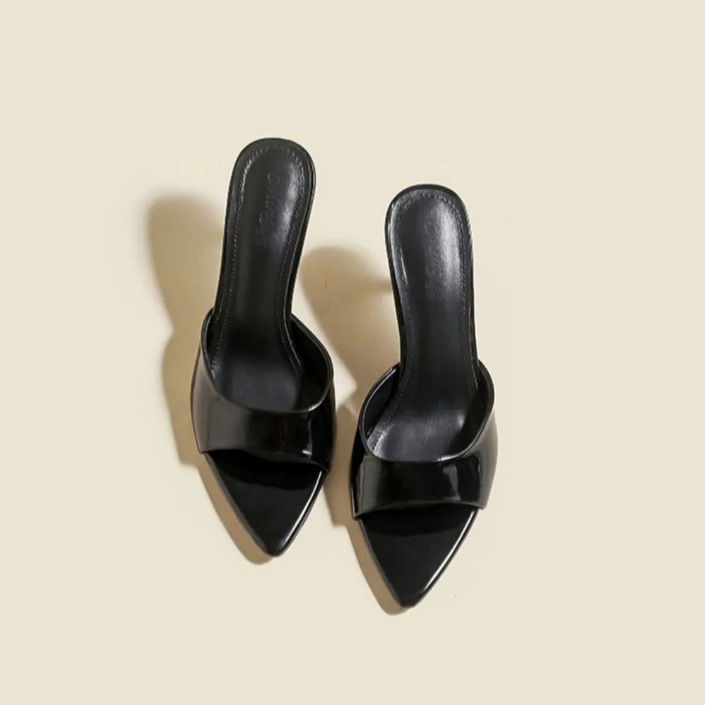VALORIA | Women’s premium pointed heel slides sophisticated style