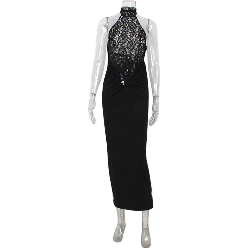 VALORIA | Women’s premium sleeveless sheath maxi dress with sleek tailored fit