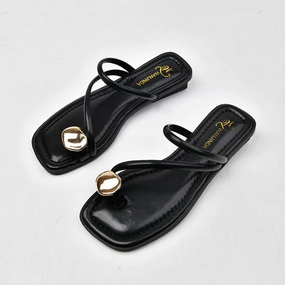 VALORIA | Women’s retro slip-on slippers vintage casual design