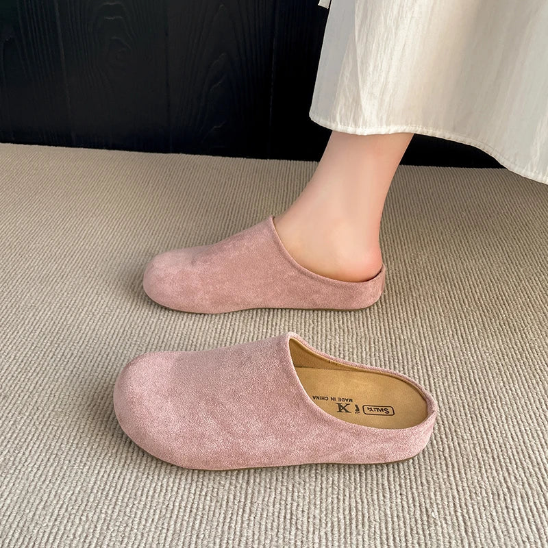 VALORIA | Women’s retro suede mules