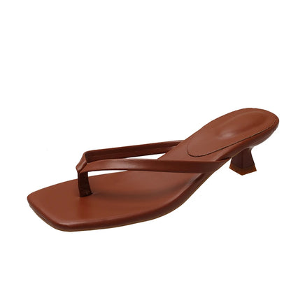 VALORIA | Women’s soft clip toe slides cushioned walking comfort
