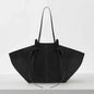 VALORIA | Women’s soft ruched faux suede tote bag