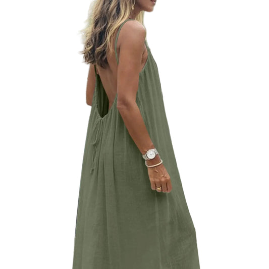 VALORIA | Women’s strapless backless maxi dress