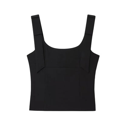VALORIA | Women’s stylish bow backless crop top for summer outfits