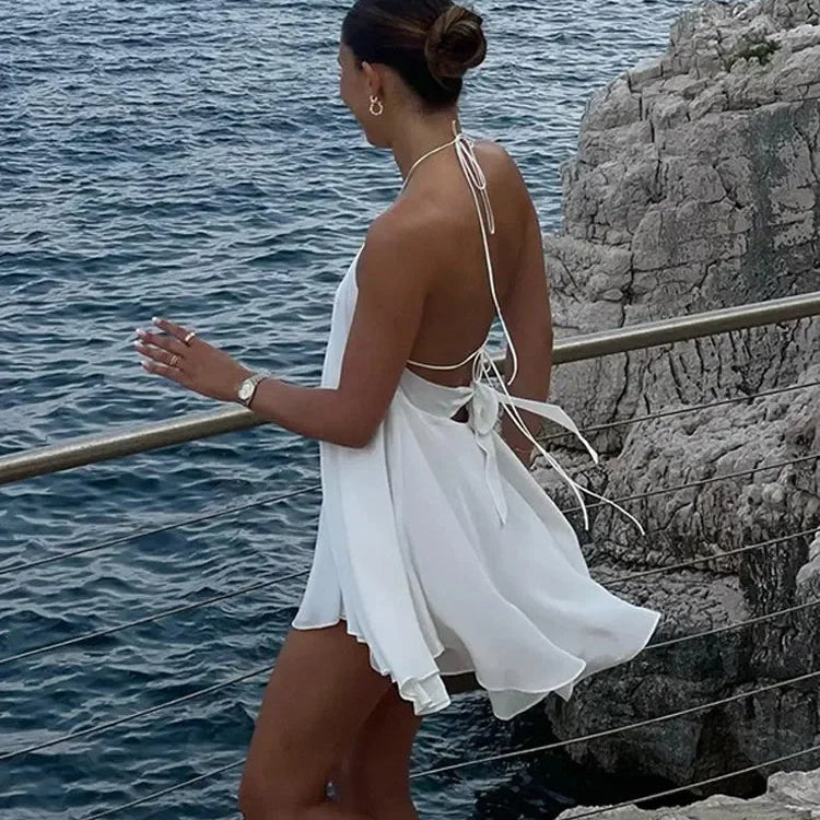 VALORIA | Women’s stylish cut-out maxi dress for summer holidays and beach vacations