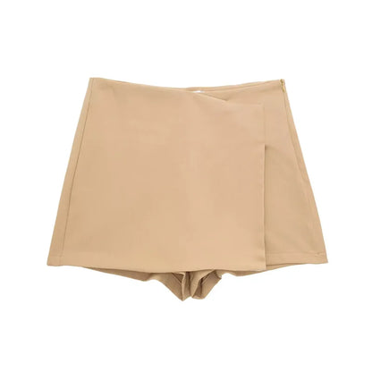 VALORIA | Women’s stylish high waist skort shorts with flattering A-line silhouette