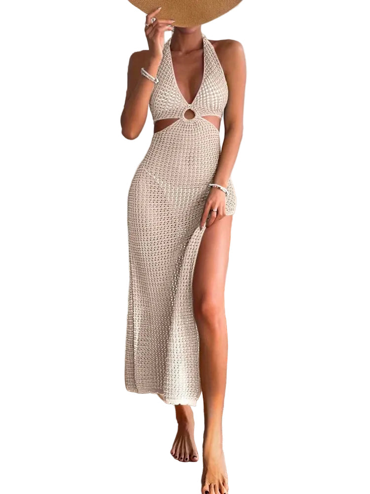 VALORIA | Women’s stylish knit hollow-out dress for summer evenings and special occasions