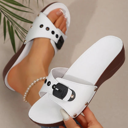 VALORIA | Women’s stylish luxury wedge sandals for casual and dress wear