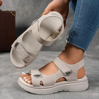 VALORIA | Women’s stylish platform outdoor sandals casual outdoor comfort