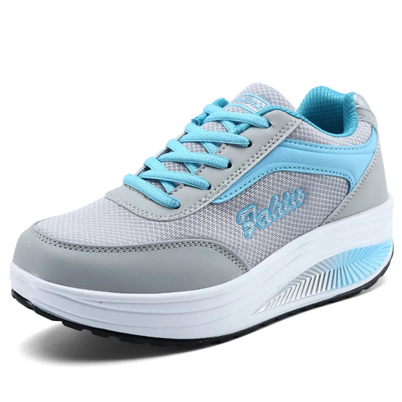 VALORIA | Women’s stylish platform walking shoes with breathable upper and modern design