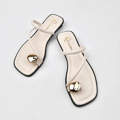 VALORIA | Women’s stylish retro slip-on slippers comfortable everyday wear