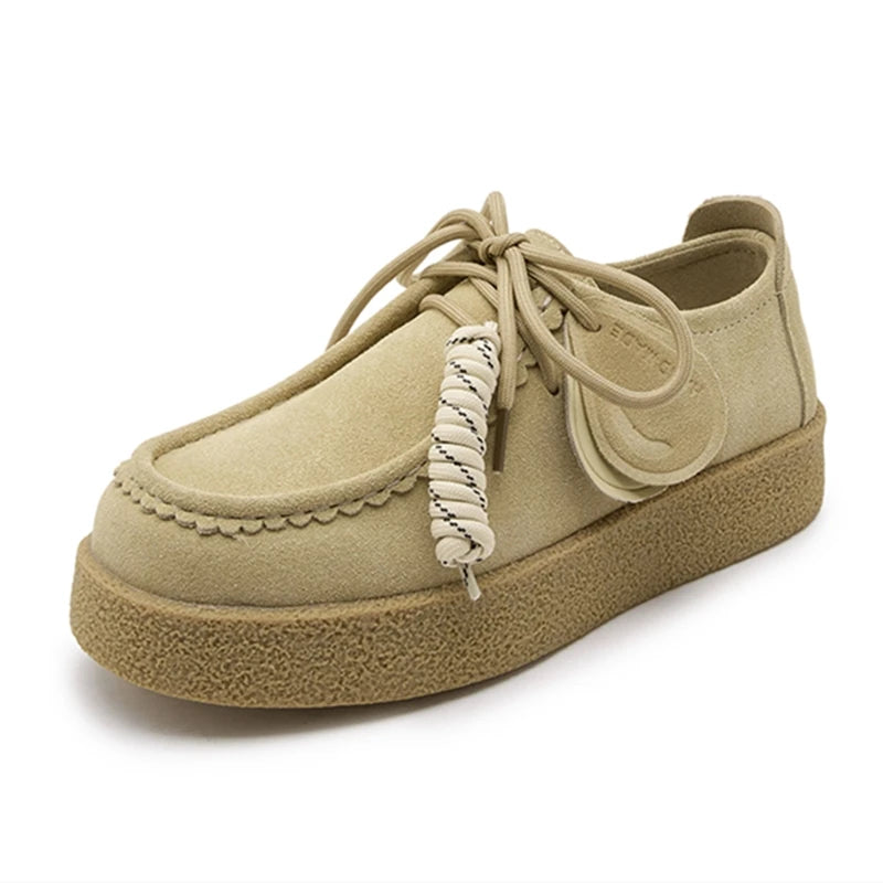 VALORIA | Women’s stylish suede leather loafers modern design