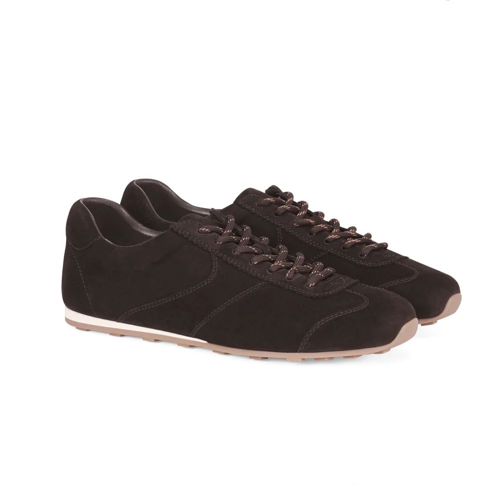VALORIA | Women’s stylish suede training sneakers modern look