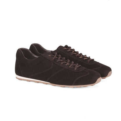 VALORIA | Women’s stylish suede training sneakers modern look