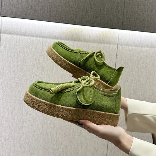 VALORIA | Women’s suede leather loafers