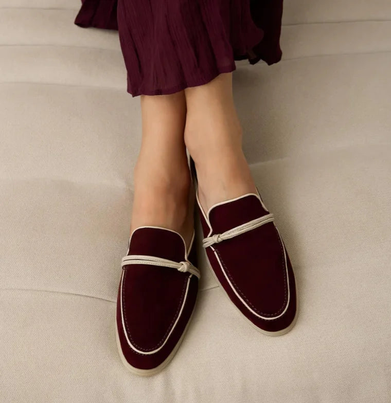 VALORIA | Women’s suede slip-on loafers