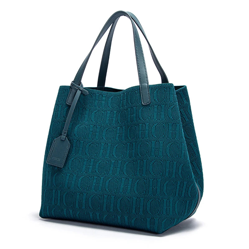 VALORIA | Women’s versatile large knitted tote bag