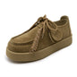 VALORIA | Women’s versatile suede leather loafers casual outfit