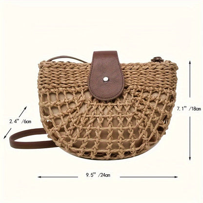 VALORIA | Women’s versatile woven straw bag everyday use
