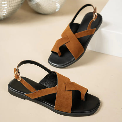 VALORIA | Women’s vintage Roman sandals classic strappy design
