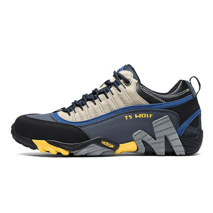 Multicolor athletic shoe with visible branding on a white background